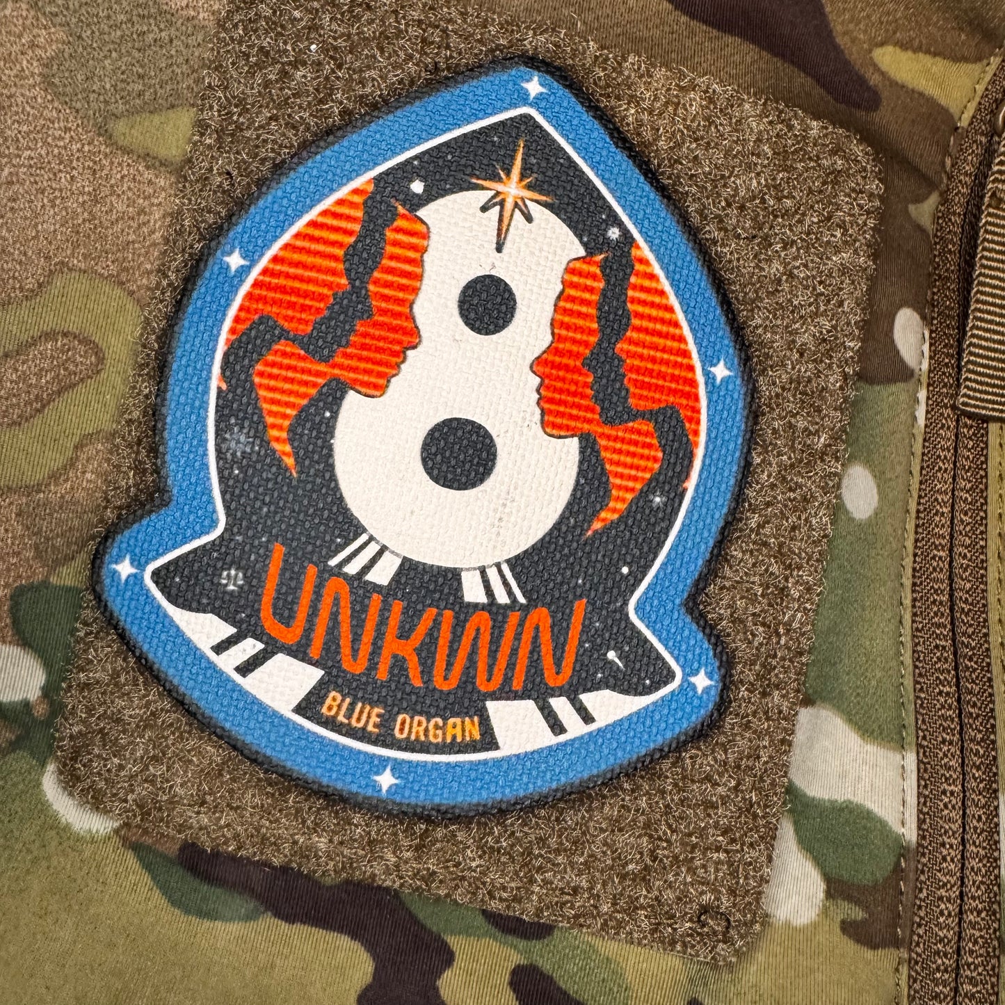 Blue Organ Flight Crew Patch