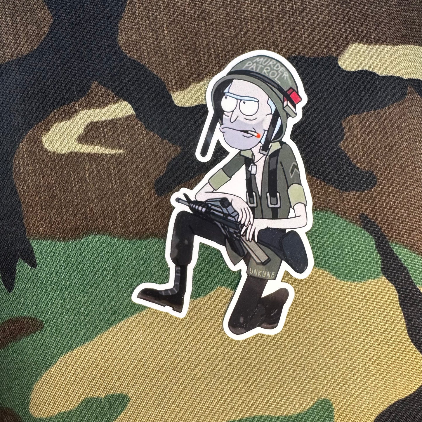 Murder Rick Sticker