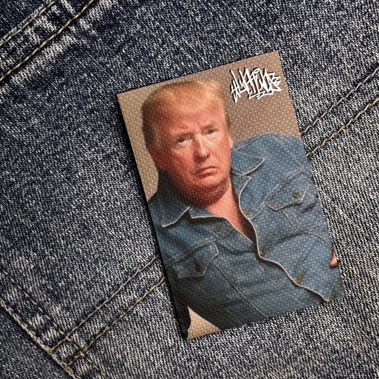 Denim King * FREE exclusive mini patch included *