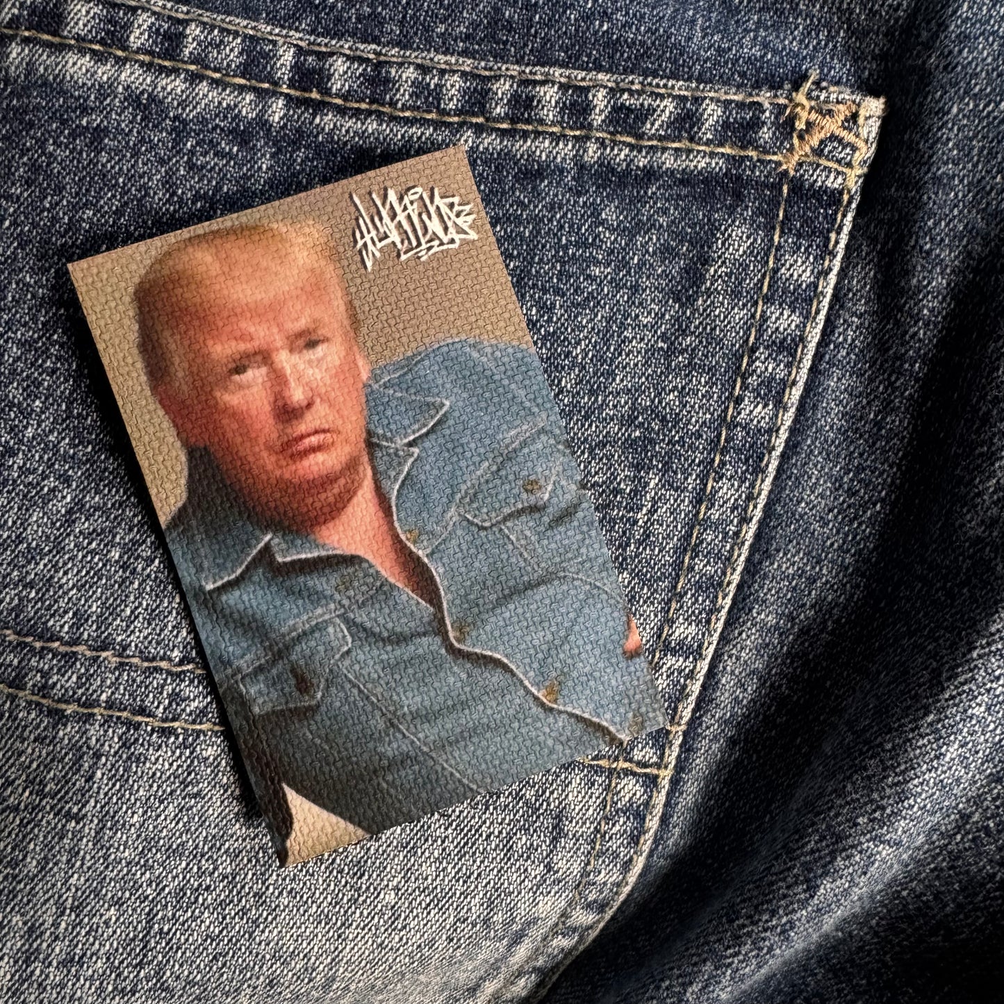 Denim King * FREE exclusive mini patch included *