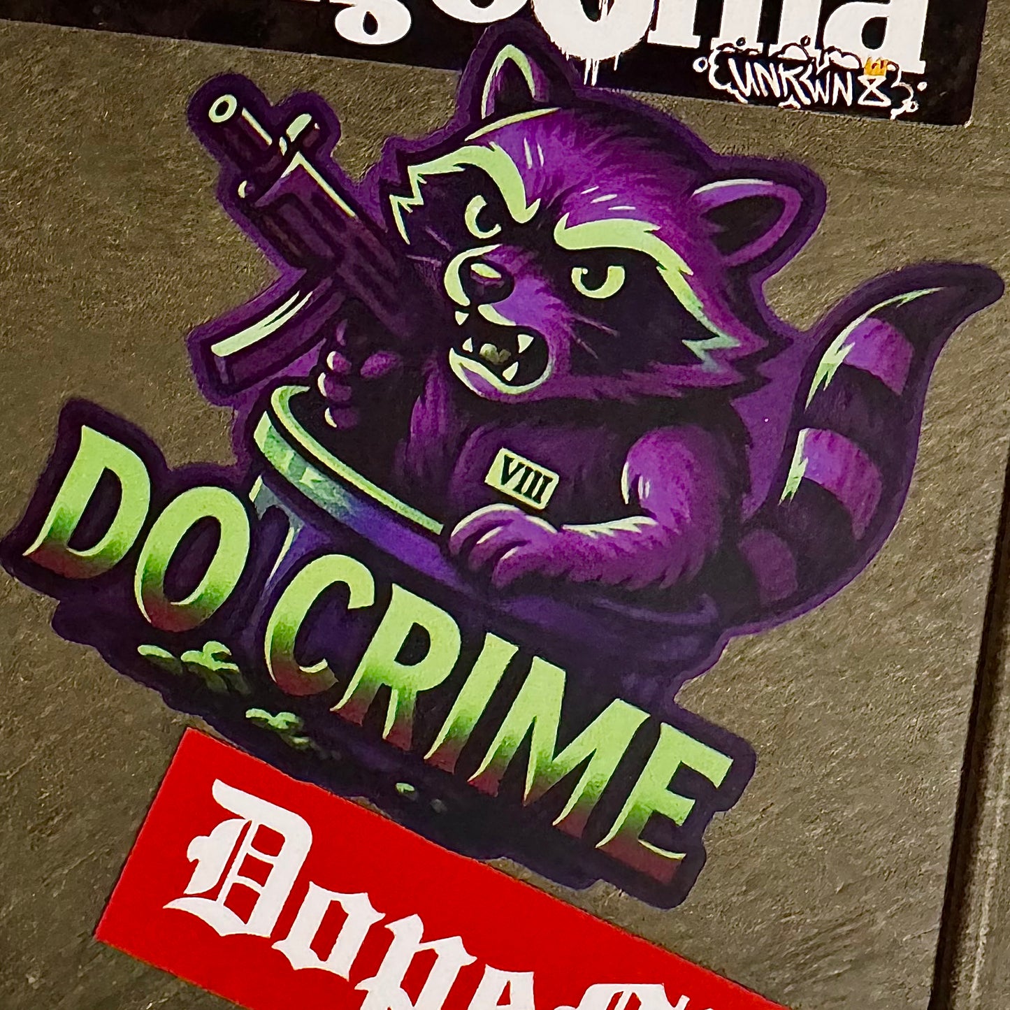 DC Trash Can Sticker