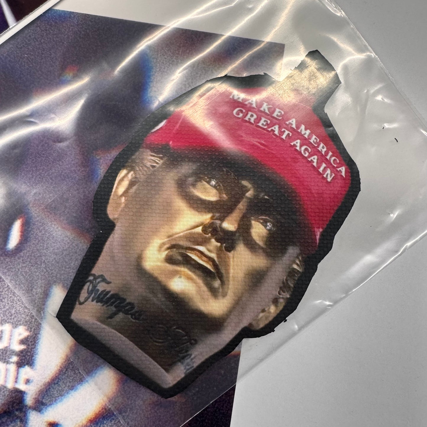 Unkl TRUMP (Gold medallion) PATCH