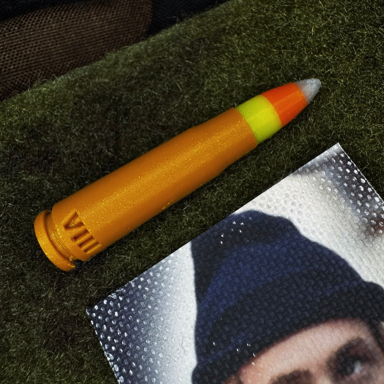 3D Candy Corn 762 Patch GITD