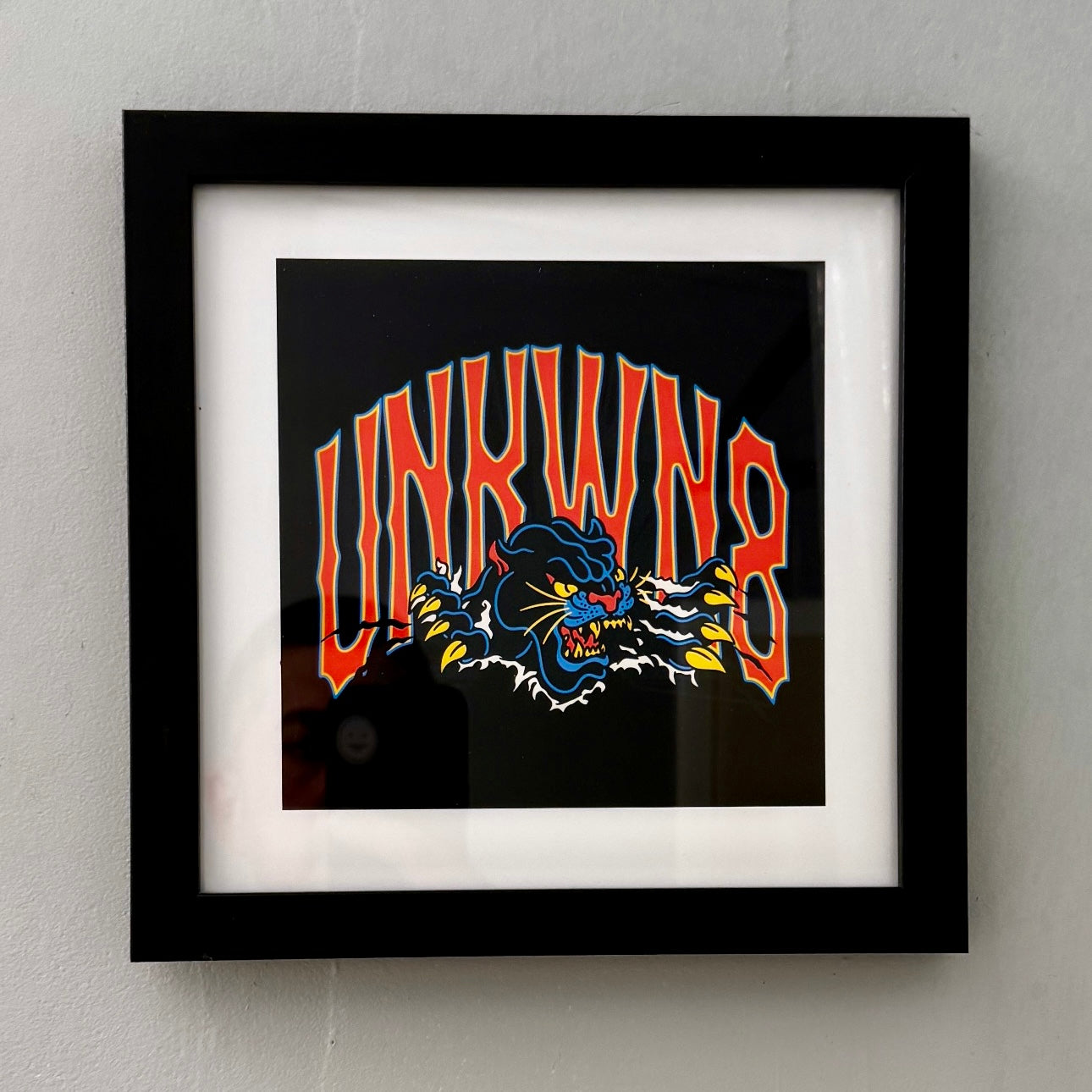 Slash LOGO Framed Print
