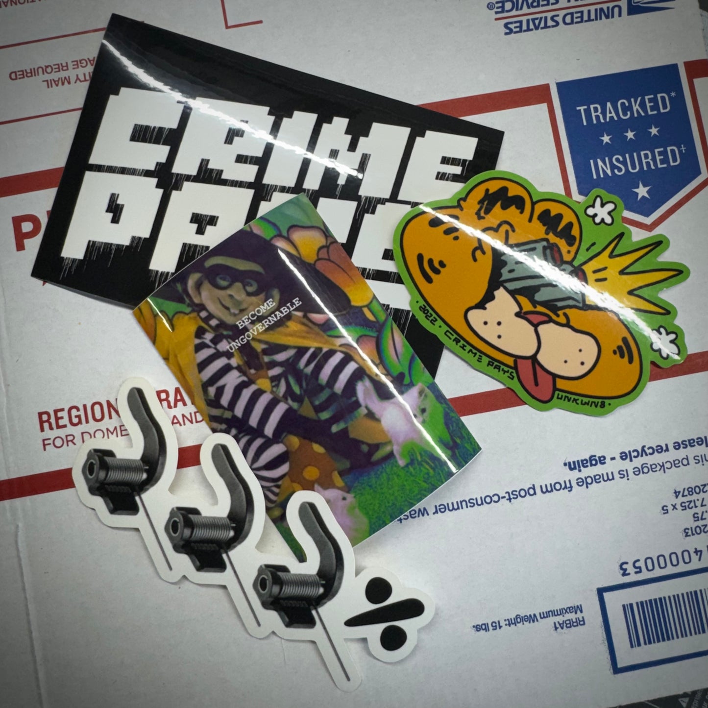 Crime Pays RETRO slap pack