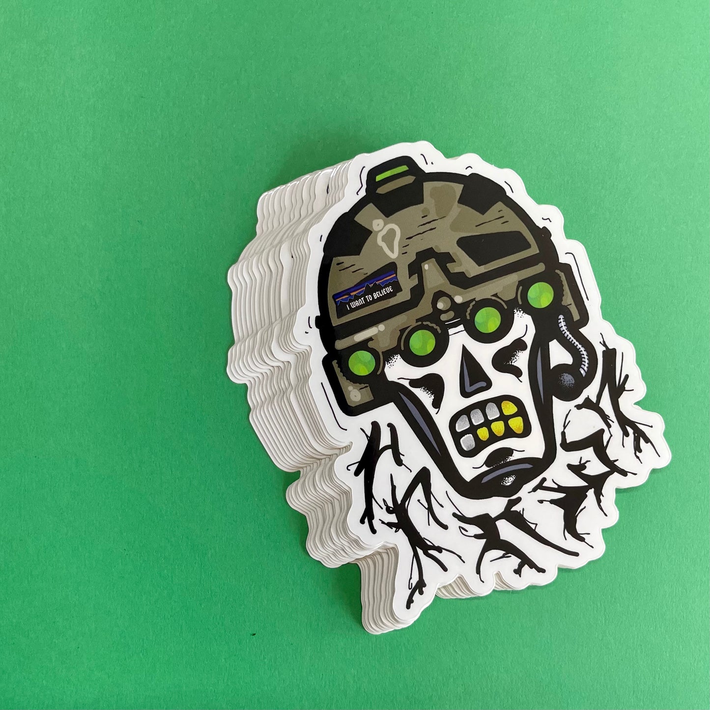 Bucket Head V2 Sticker