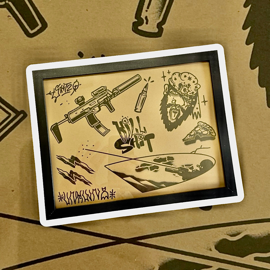 Zero Dark Flash Sheet