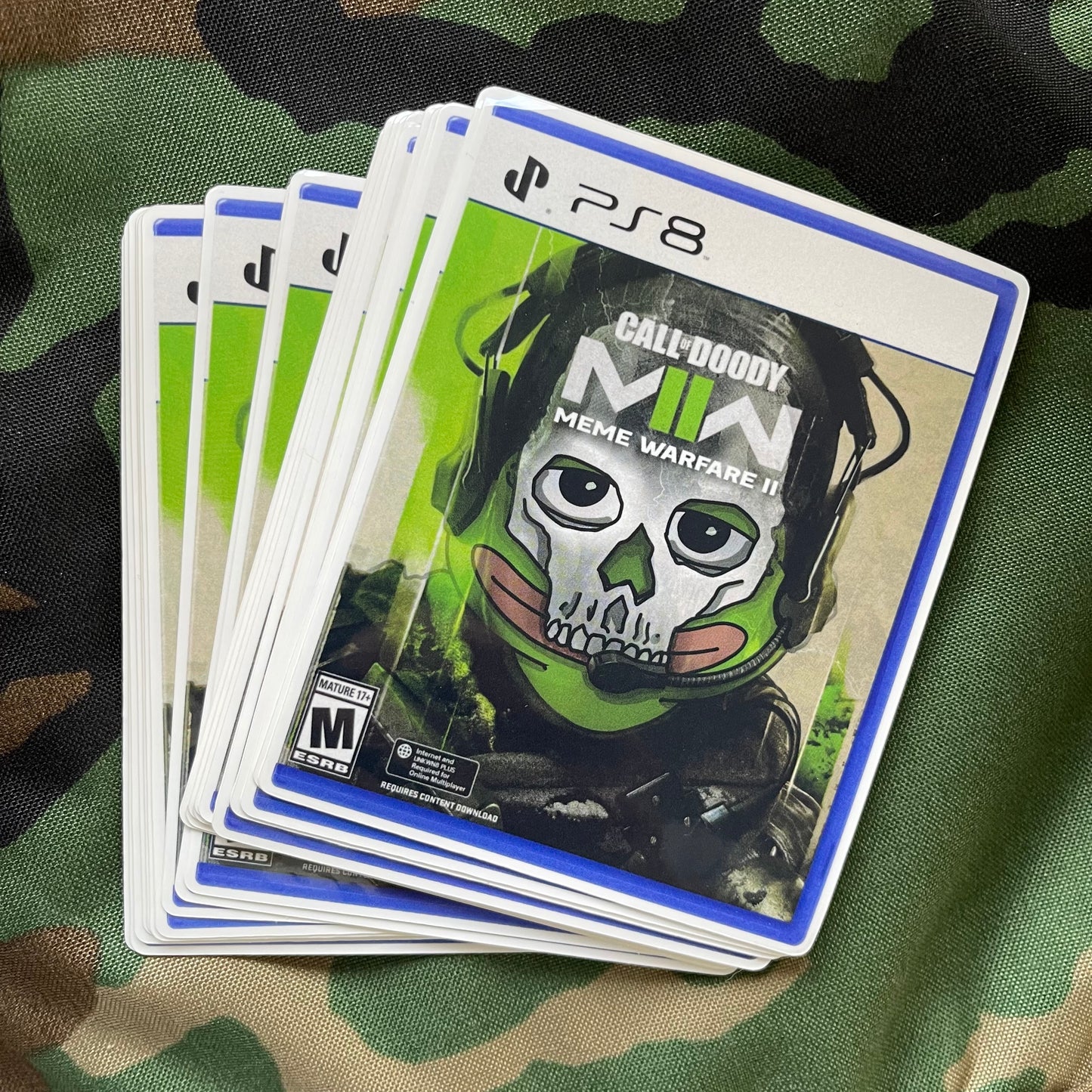 Meme Warfare II PS8 sticker