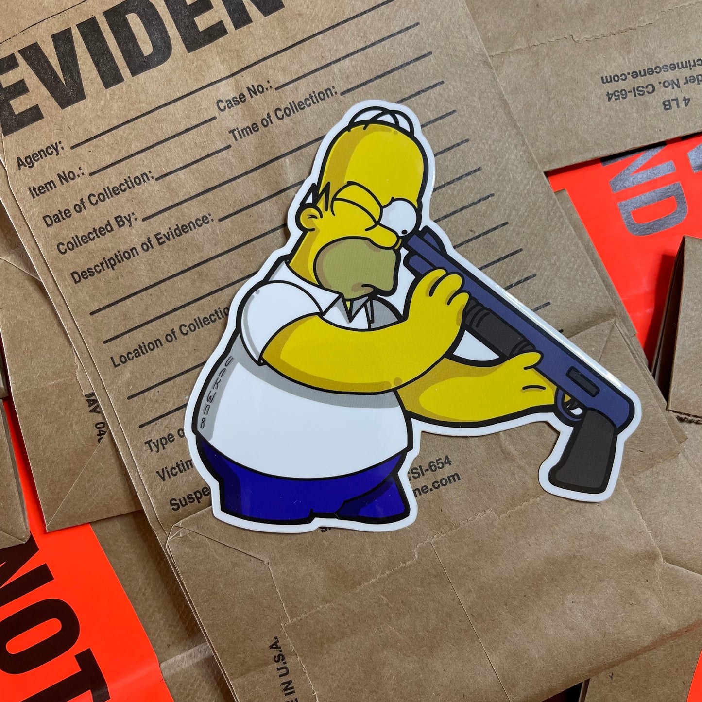 Down tha Pipe Sticker