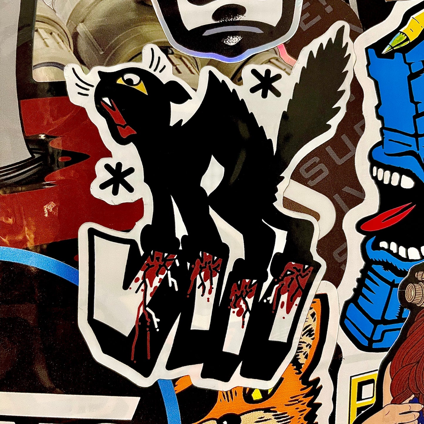 Bad Kitty Sticker