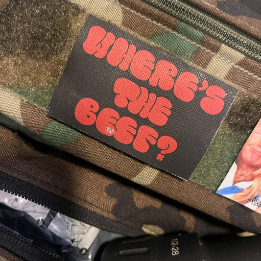 "Where's the Beef" Patch