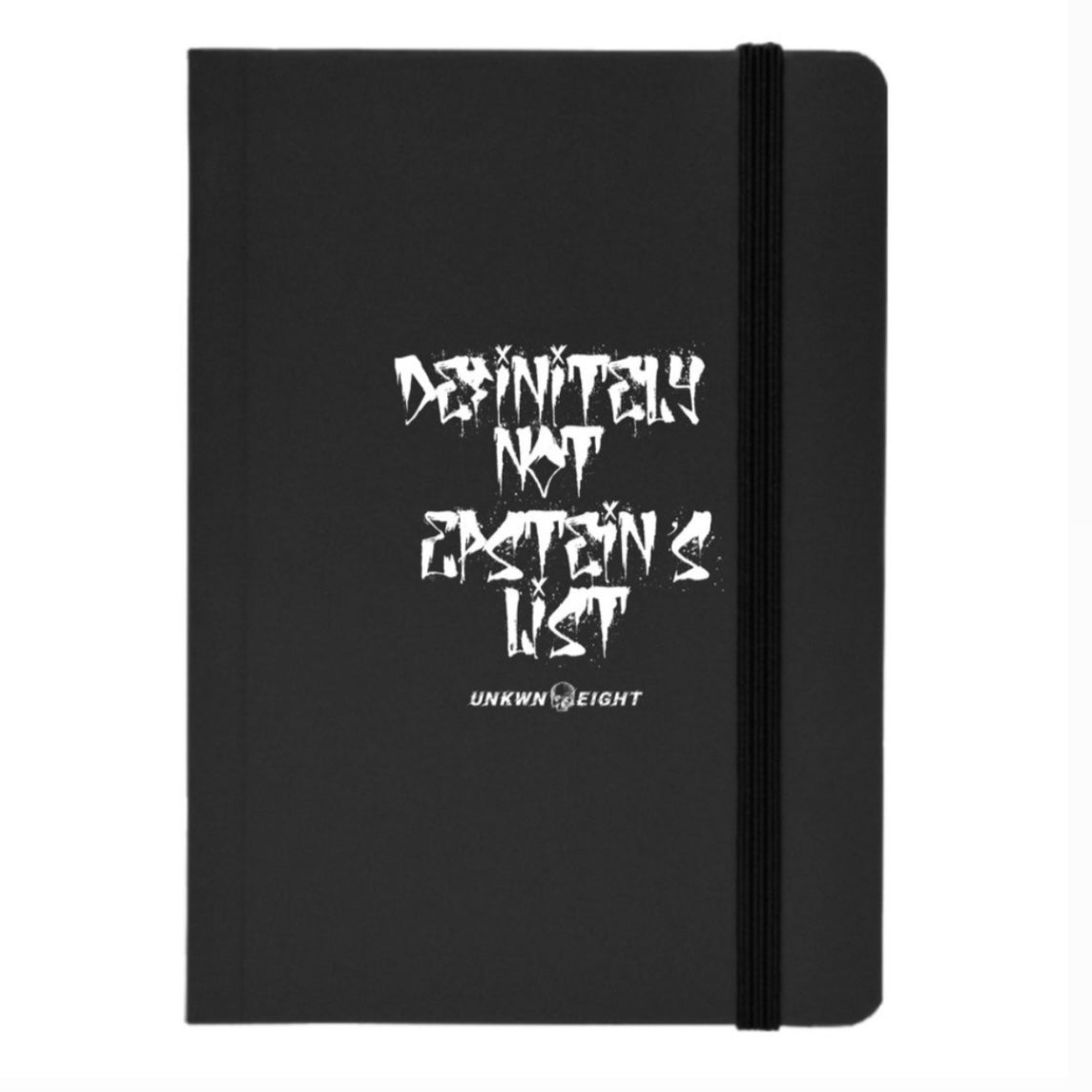 " Definitely not Epstein's list " journal W/ slap pack