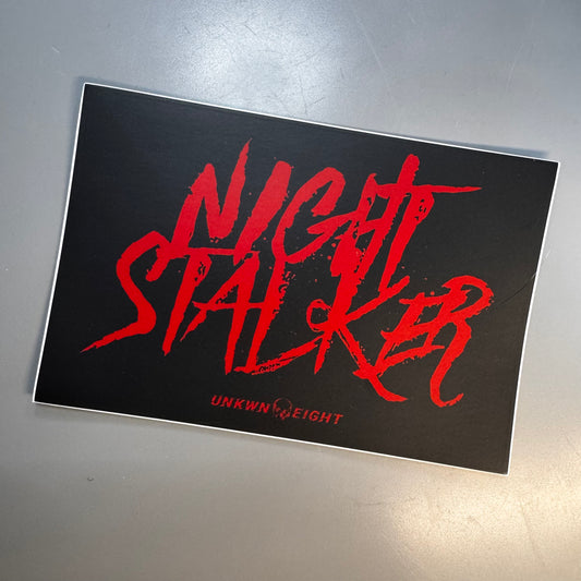 Night Stalker Sticker