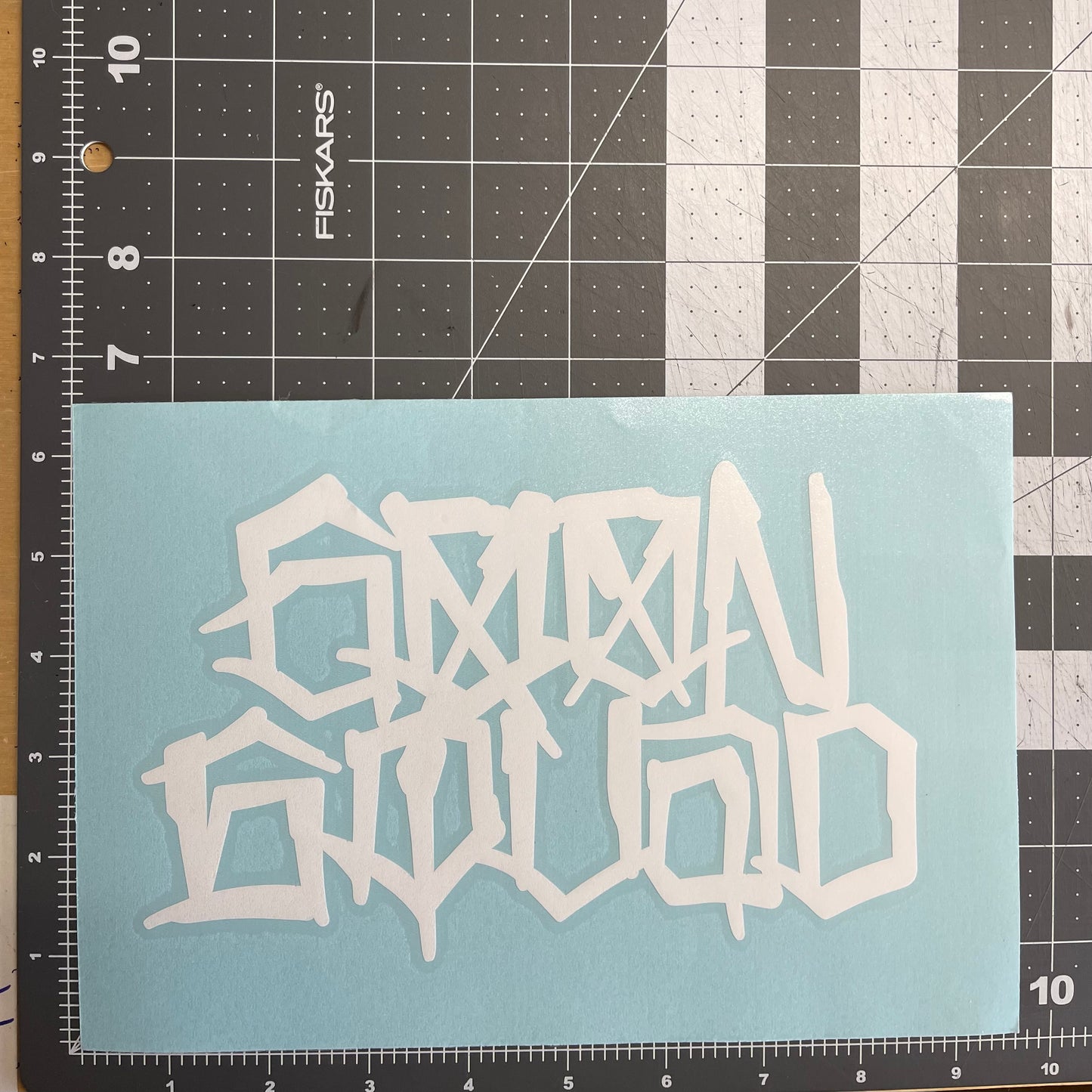 Goon Squad 8" x 5" cut vinyl logo