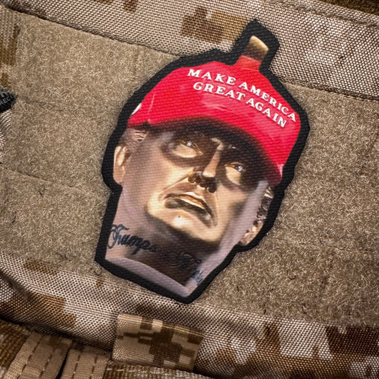 Unkl TRUMP (Gold medallion) PATCH