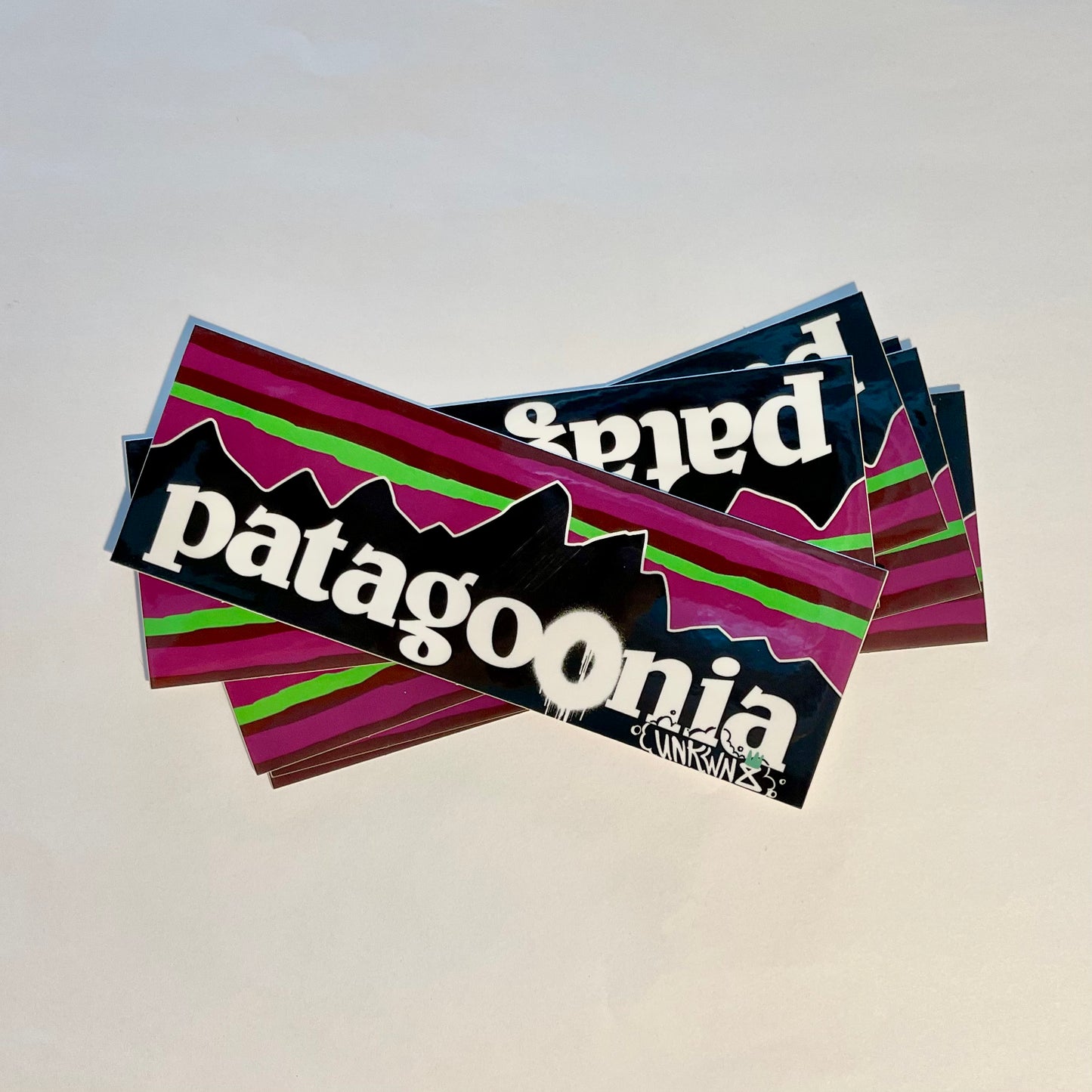 PataGoonia Sticker Plum