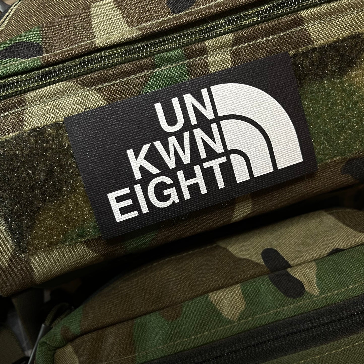 The Unkwn Eight Logo 4x2" Patch
