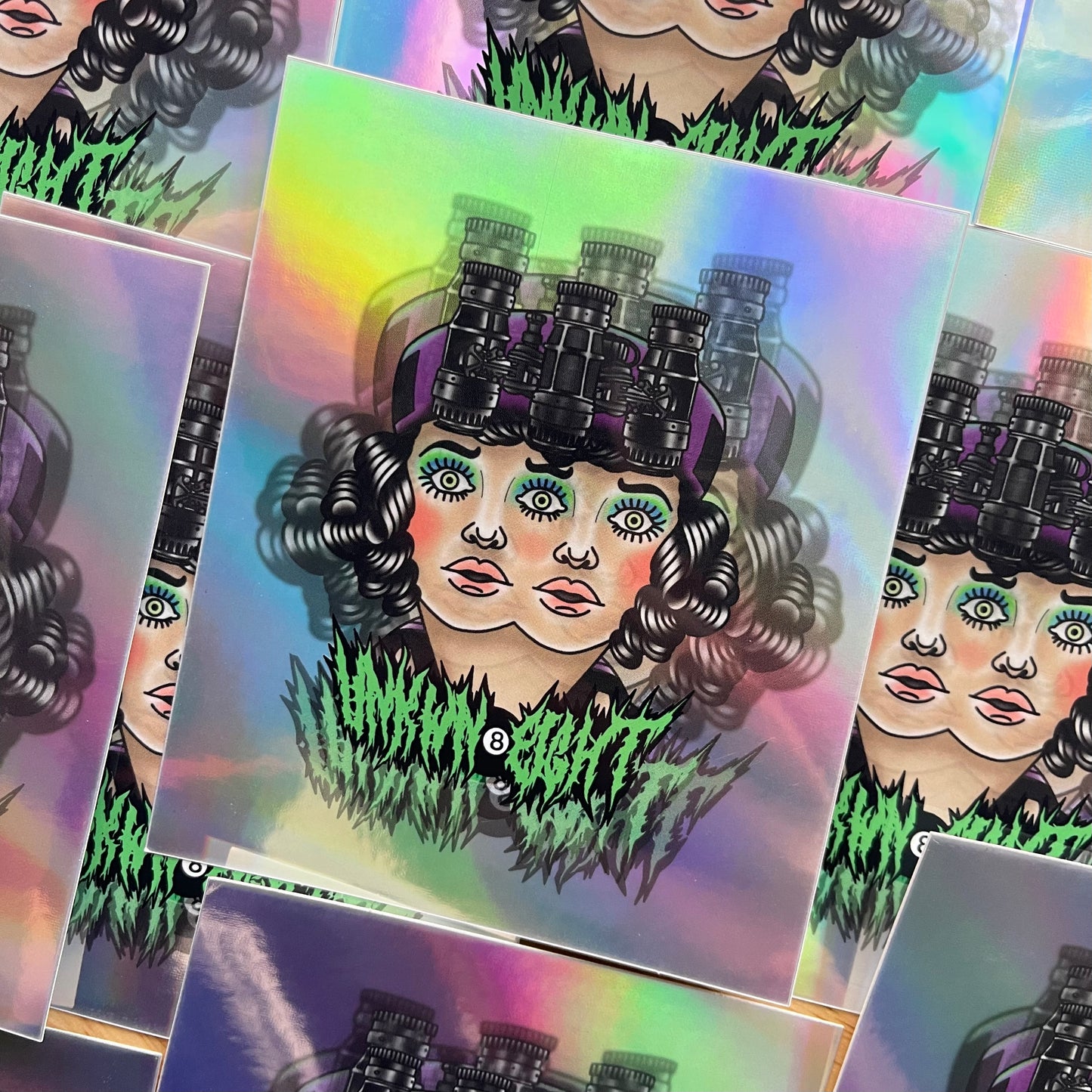 Blurry Visions sticker