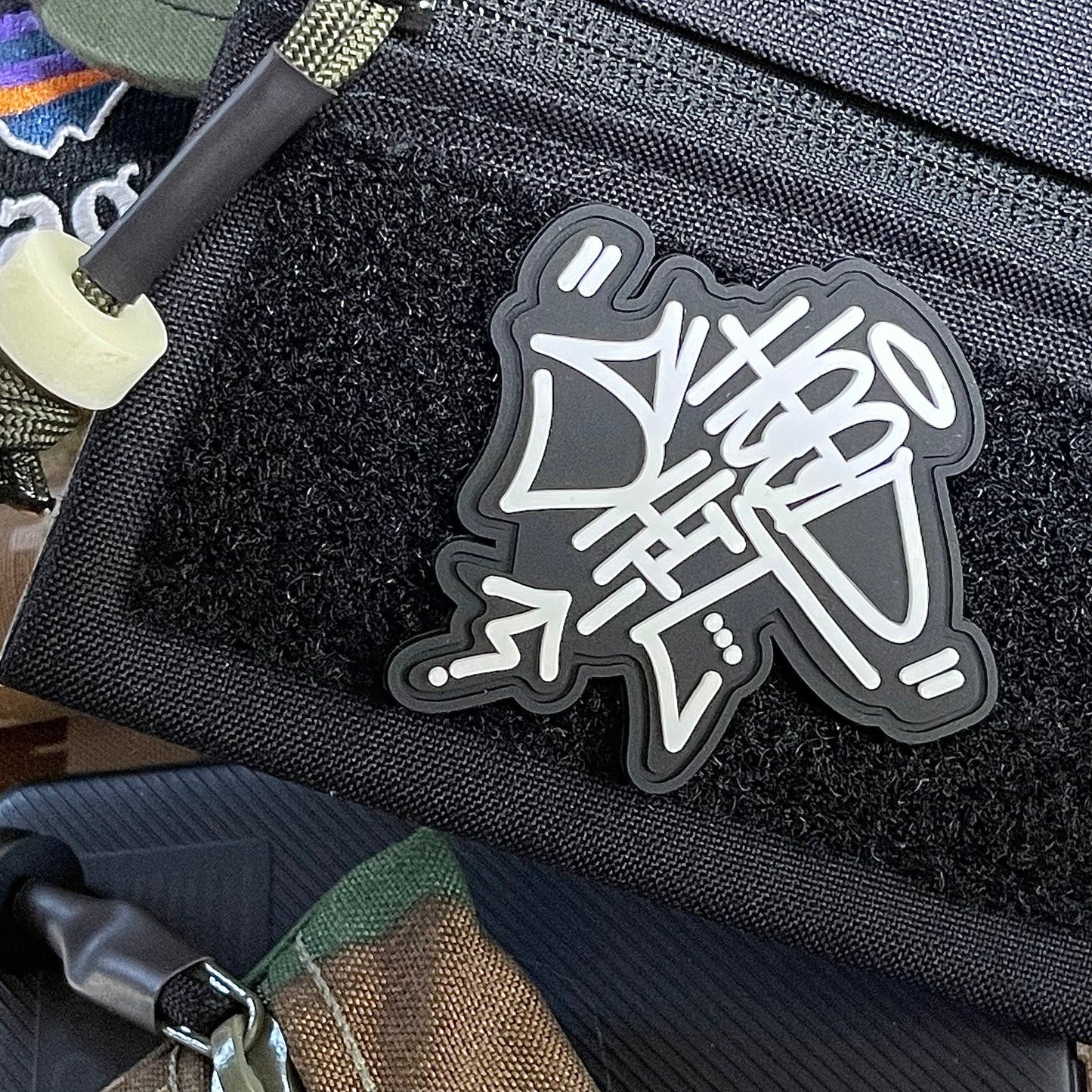 Hood Shit PVC Patch