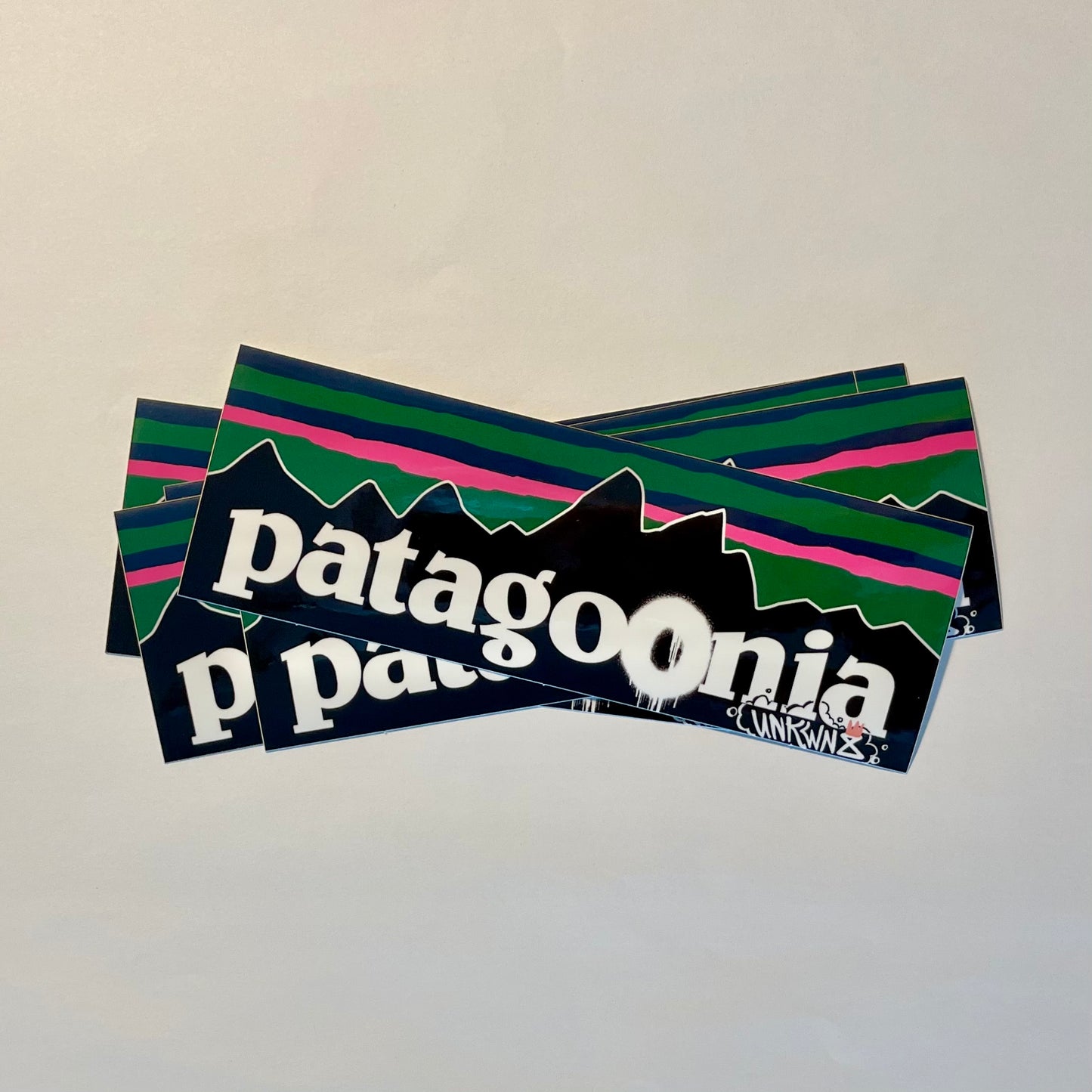 PataGoonia Sticker  Fuchsia
