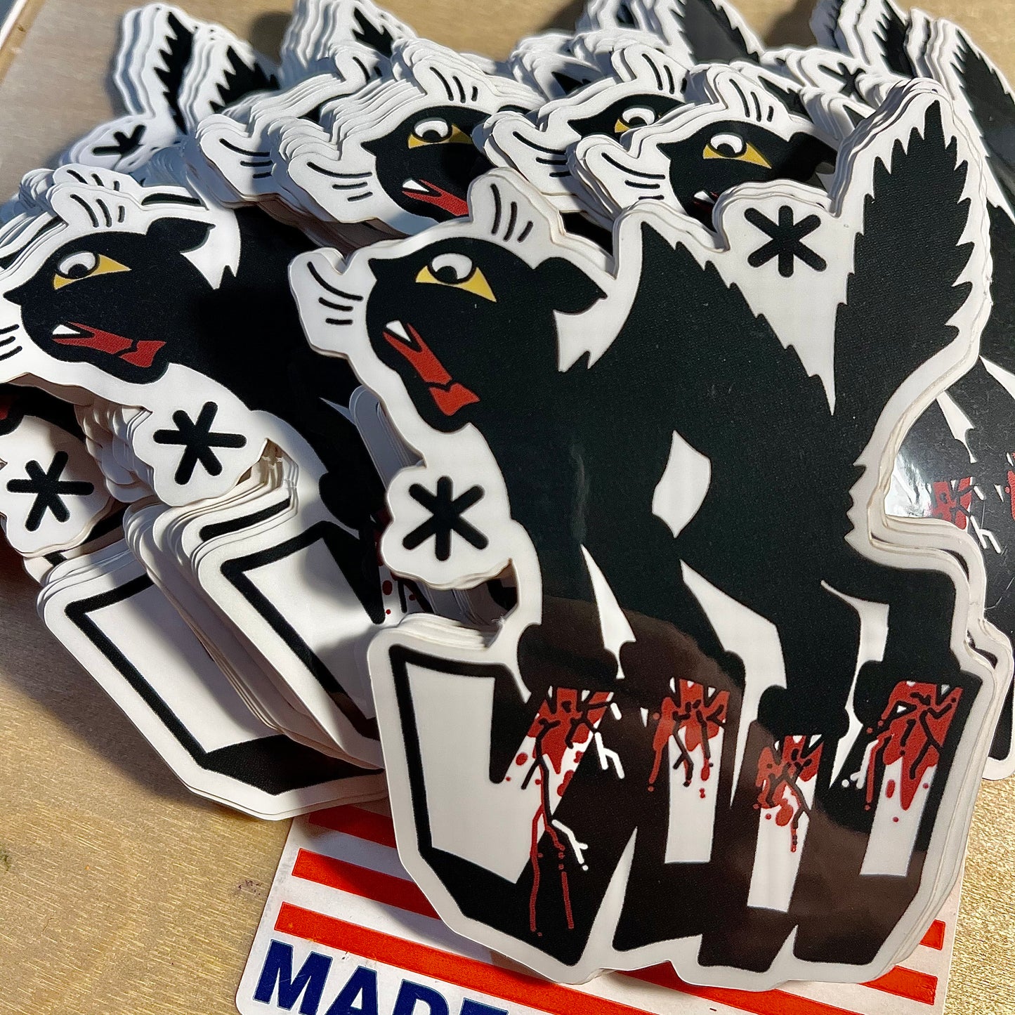 Bad Kitty Sticker