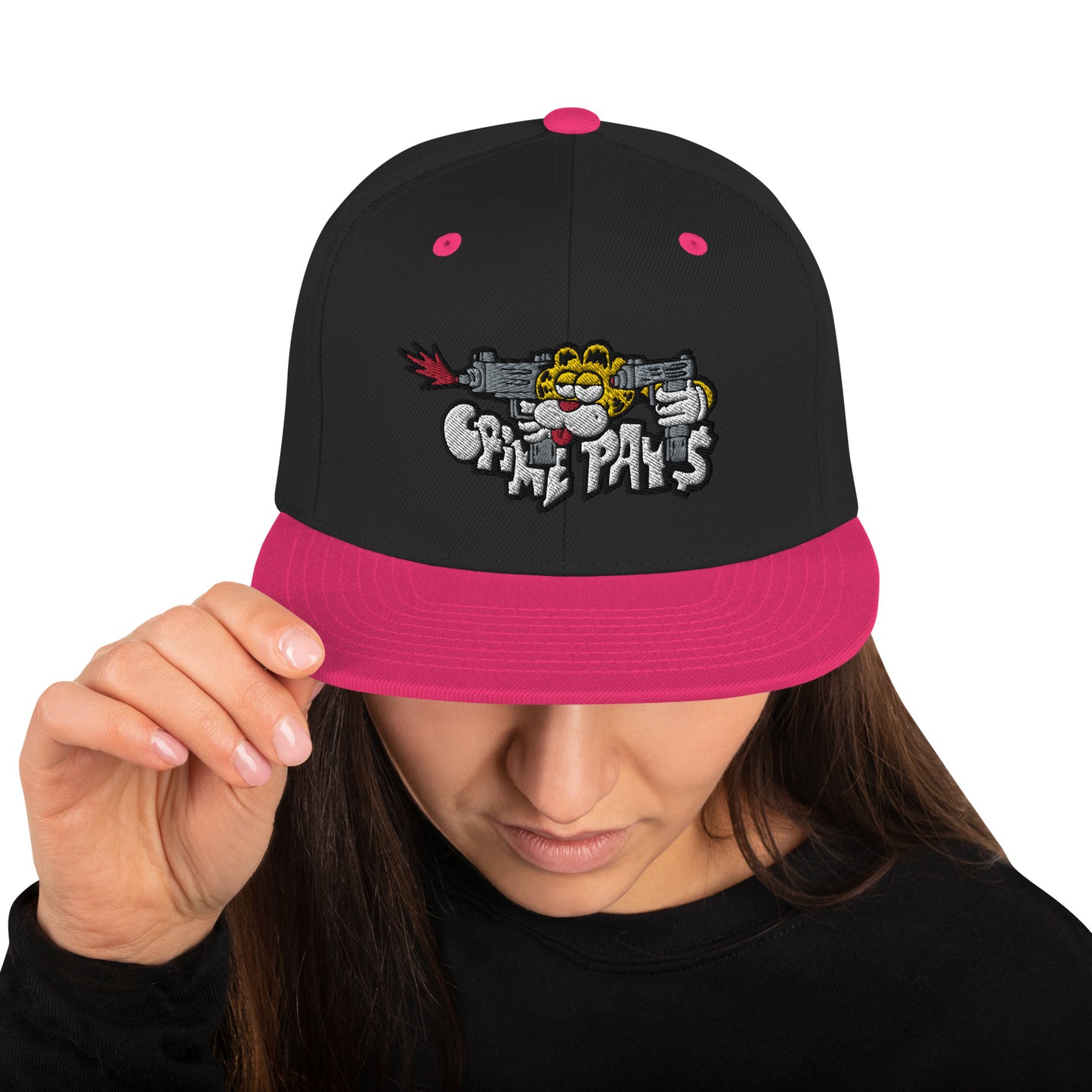 Crime Pays GunGarf Snapback 3 COLOR OPTIONS