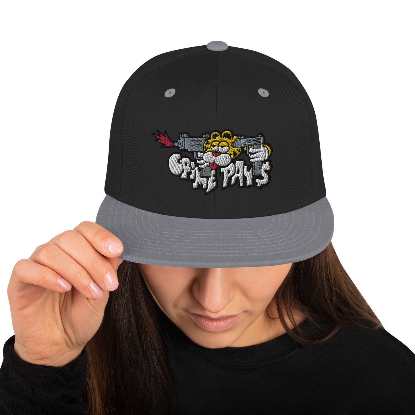 Crime Pays GunGarf Snapback 3 COLOR OPTIONS