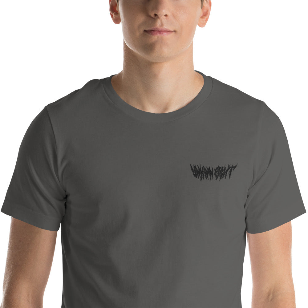 Blurry Visions T-shirt w/ embroidered logo SHADOW